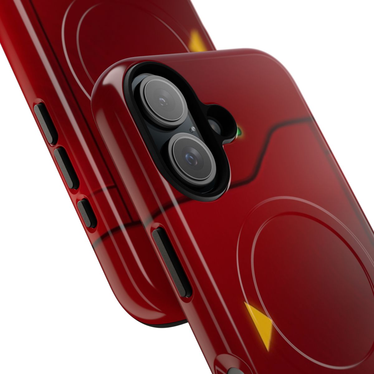 Pokedex-inspired magnetic tough iPhone case with original Nintendo design - Detail