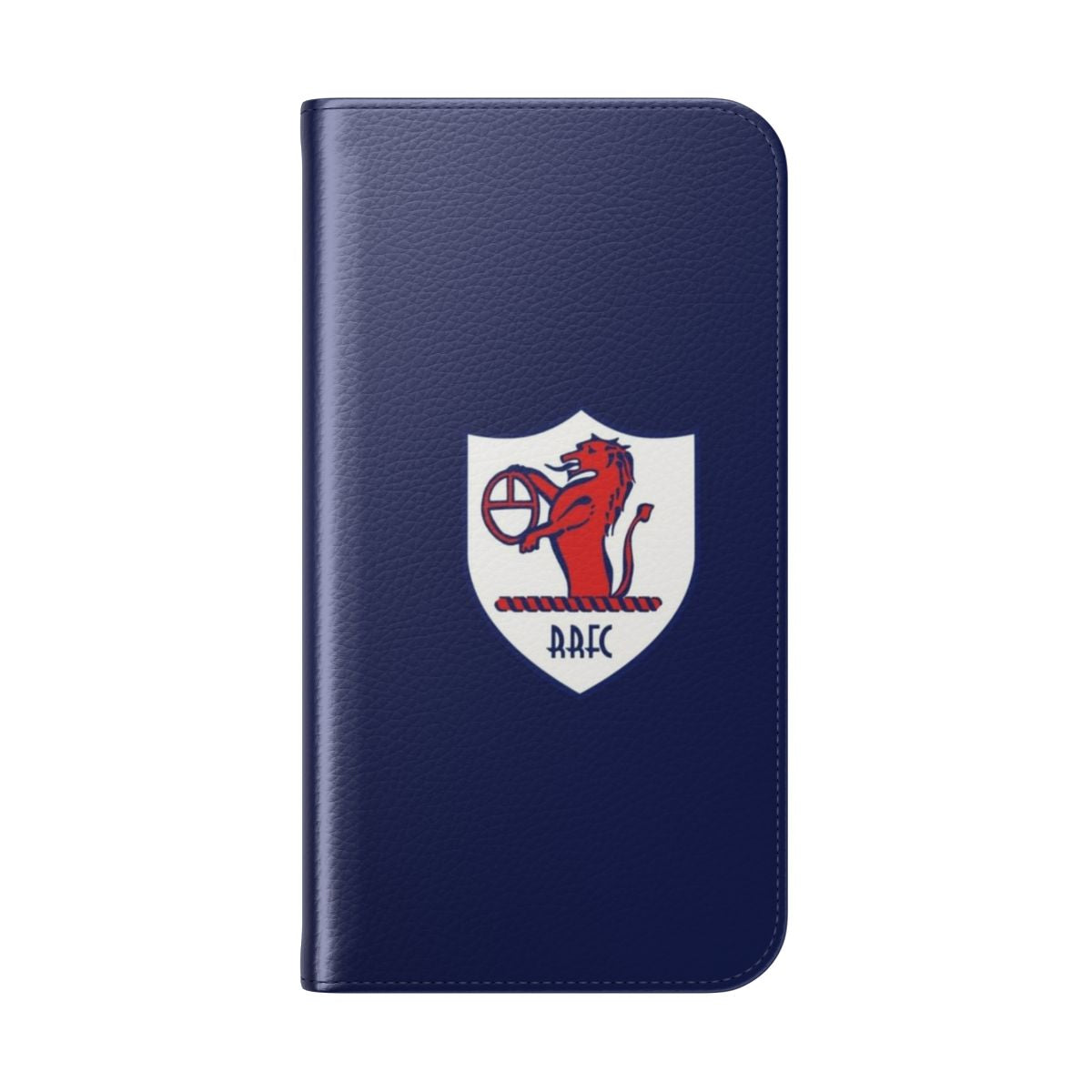 Raith Rovers-inspired phone case with the club's badge - Folded Back