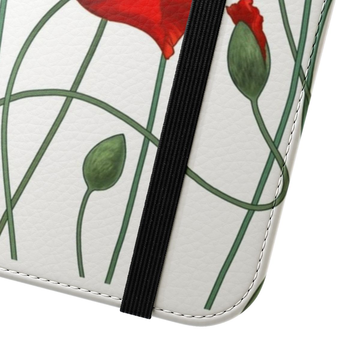 Poppy Stems Phone Case Cover - Close Up