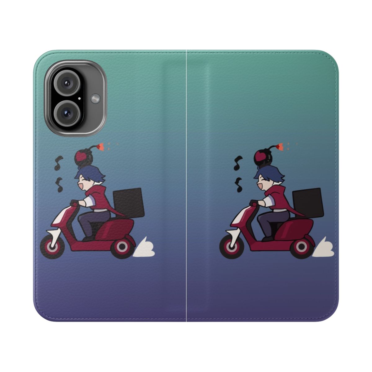 Honkai Star Rail themed flip cover phone case