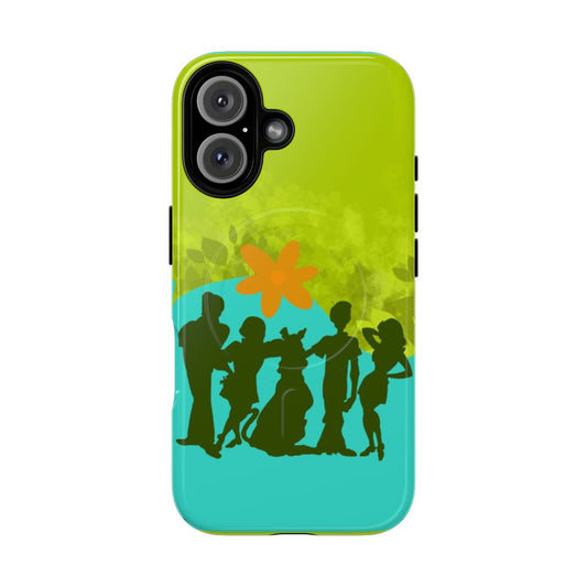 Retro-style Scooby Doo-inspired magnetic tough phone case