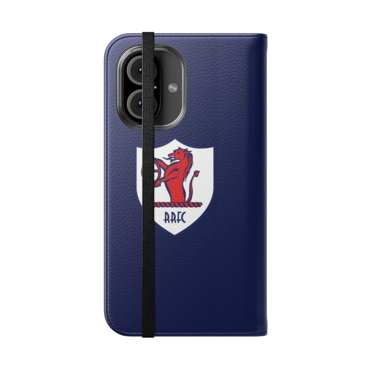 Raith Rovers-inspired phone case with the club's badge - Folded Front