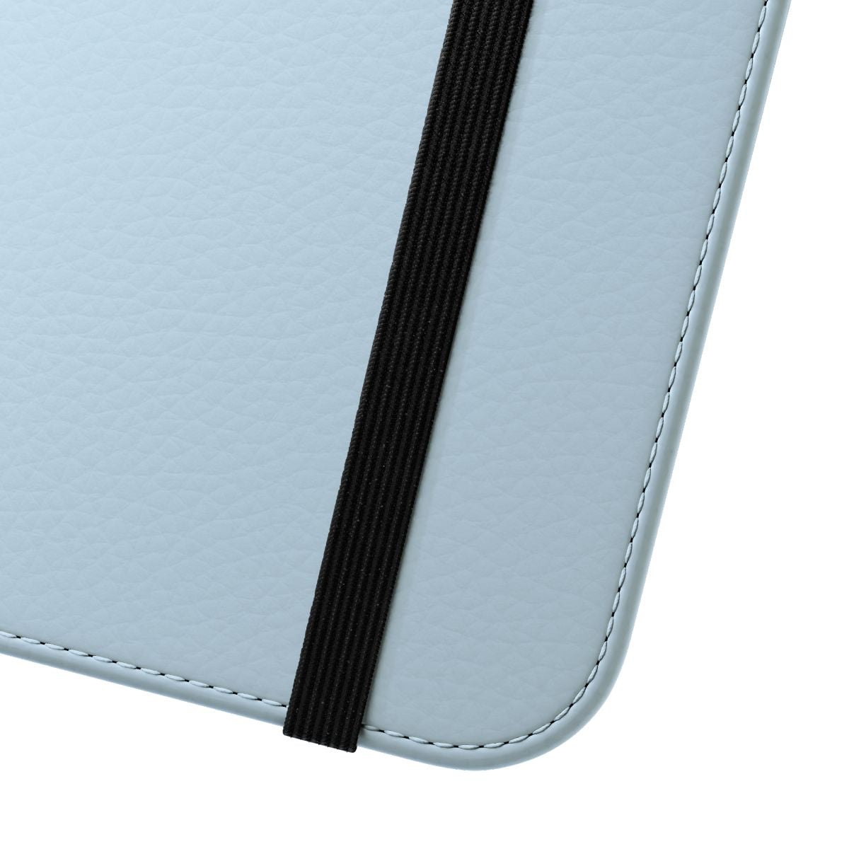 Stylish light blue pastel phone case for mobile devices - Close Up