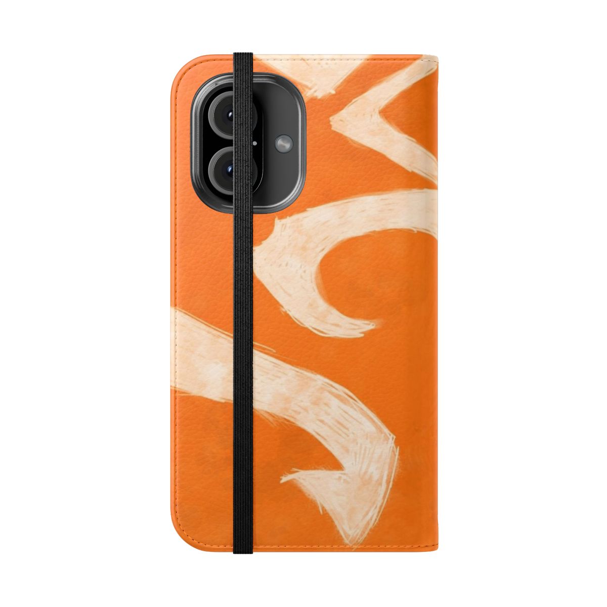 Vibrant Star Wars Ahsoka Tano Flip Cover Phone Case - Folded Front