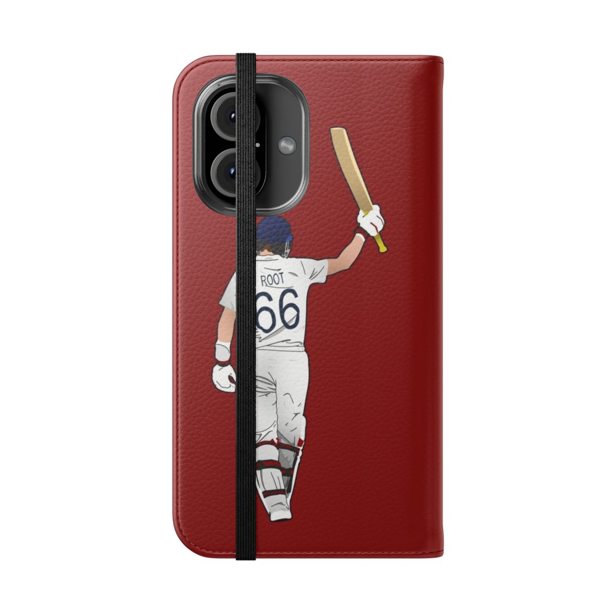 Joe Root Century Flip Cover Phone Case - Folded Front