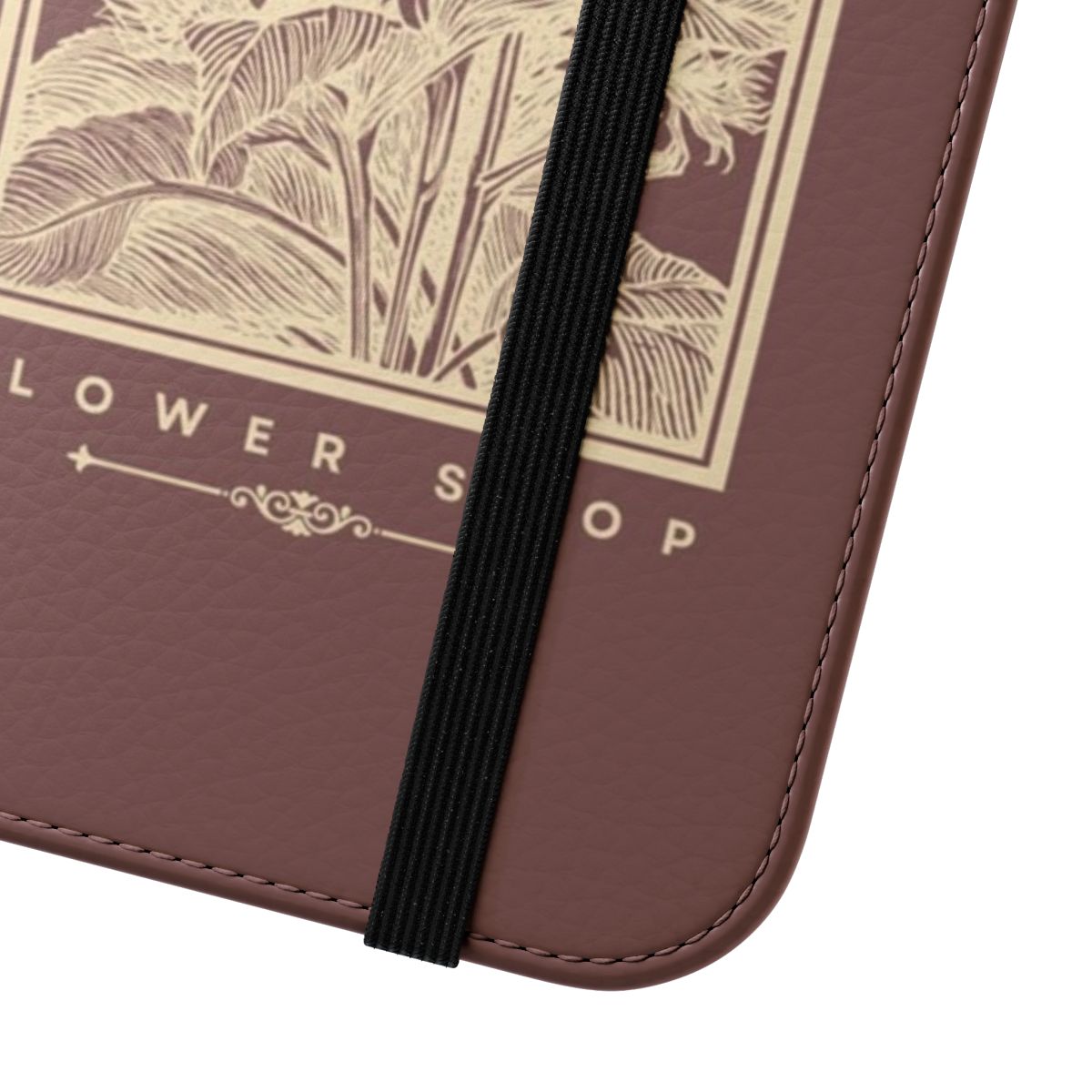 Pendragon Flower Shop Inspired Flip Cover Phone Case - Close Up