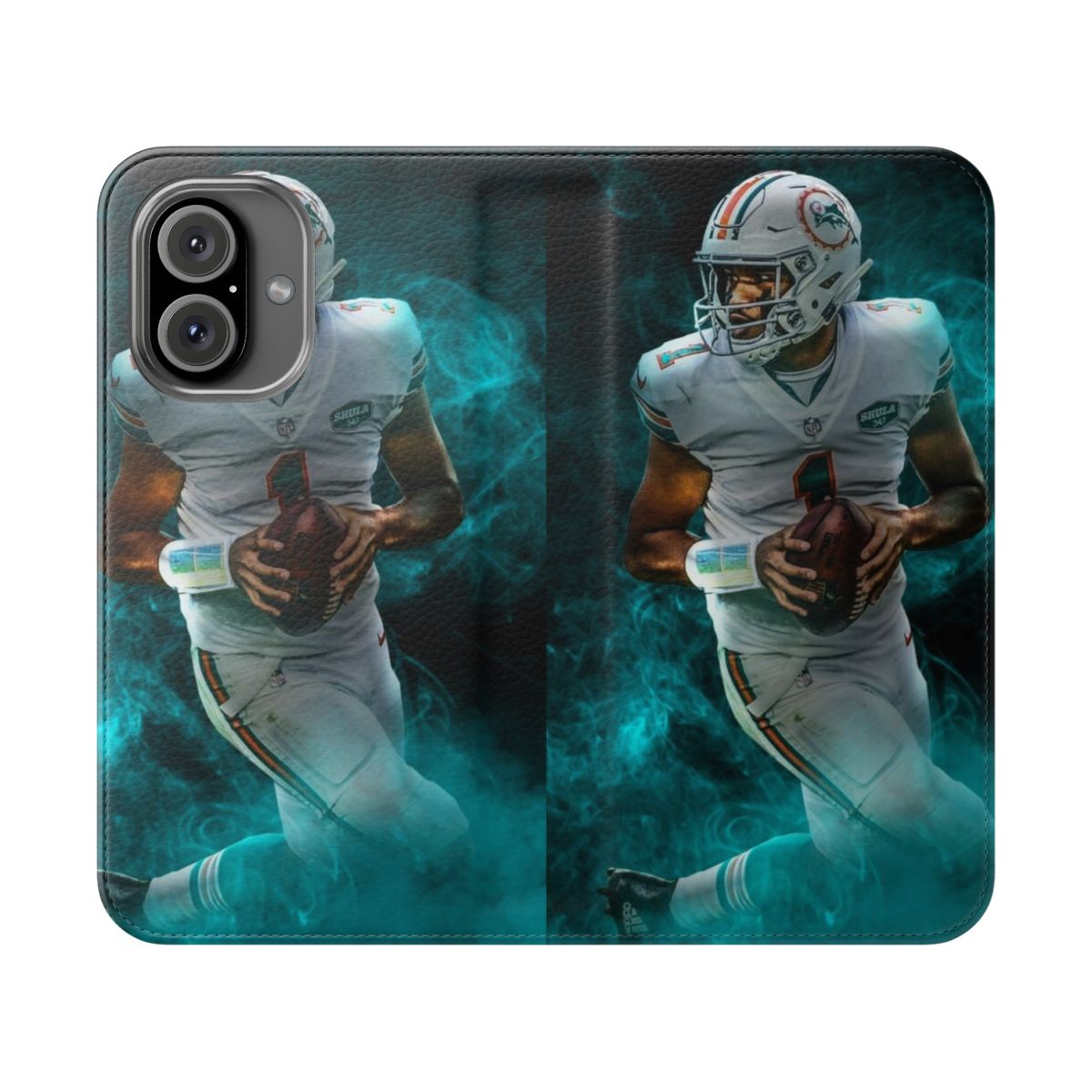 Miami Sports Art Tua Tagovailoa Flip Cover Phone Case