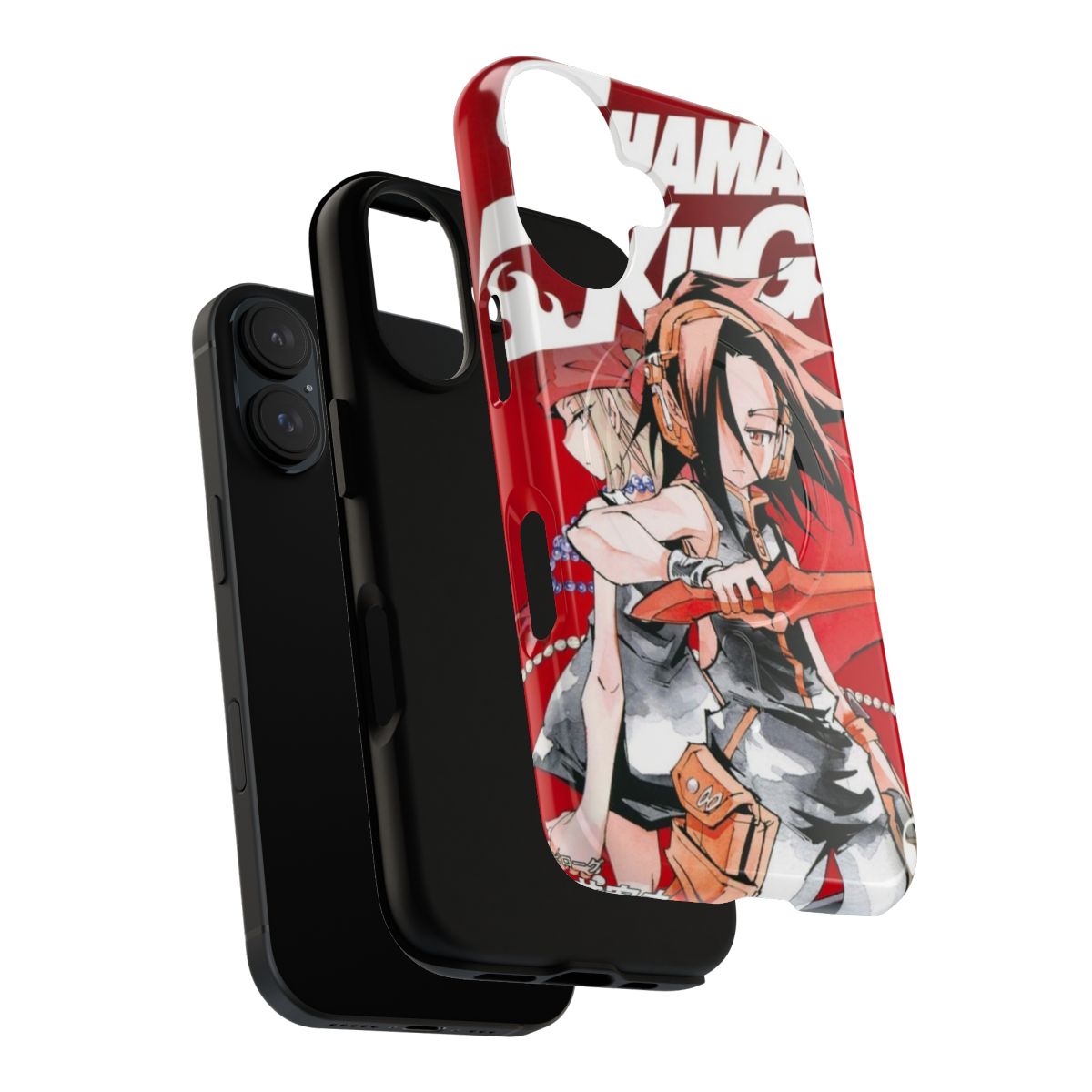 Shaman King-inspired magnetic tough phone case - Layers