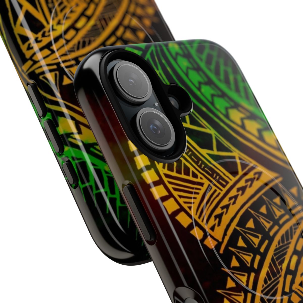 Polynesian tribal pattern phone case for Galaxy S series - Detail