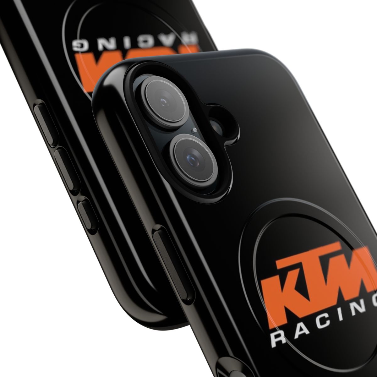 Durable, magnetic phone case designed for KTM motorcycles - Detail