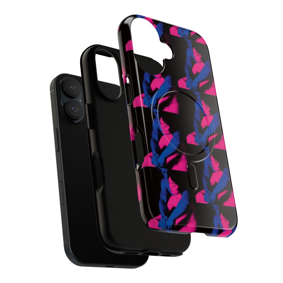 Stylish TV Girl inspired phone case with magnetic tough design - Layers