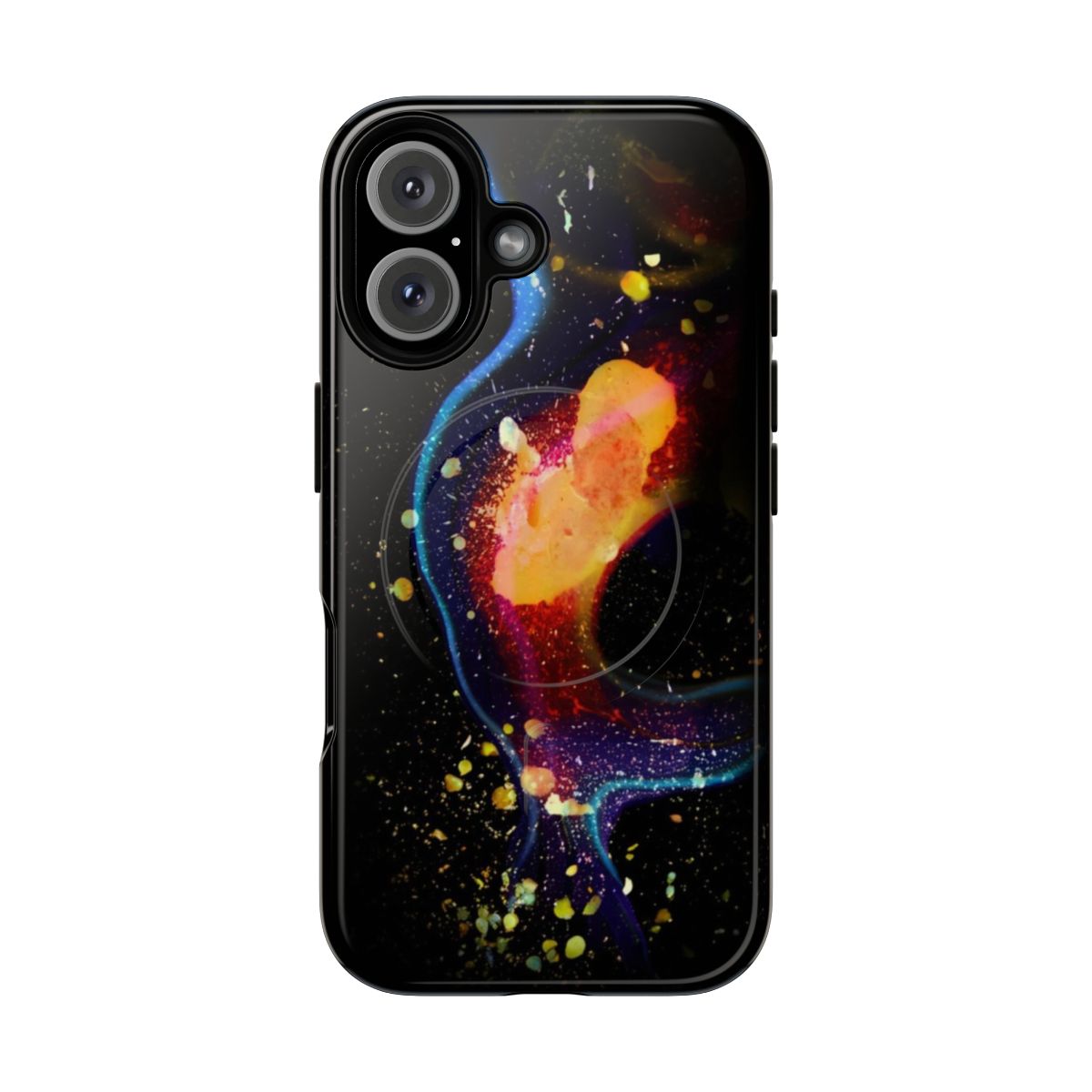 Magnetic tough phone case inspired by the album cover art of Radiohead's 'In Rainbows'