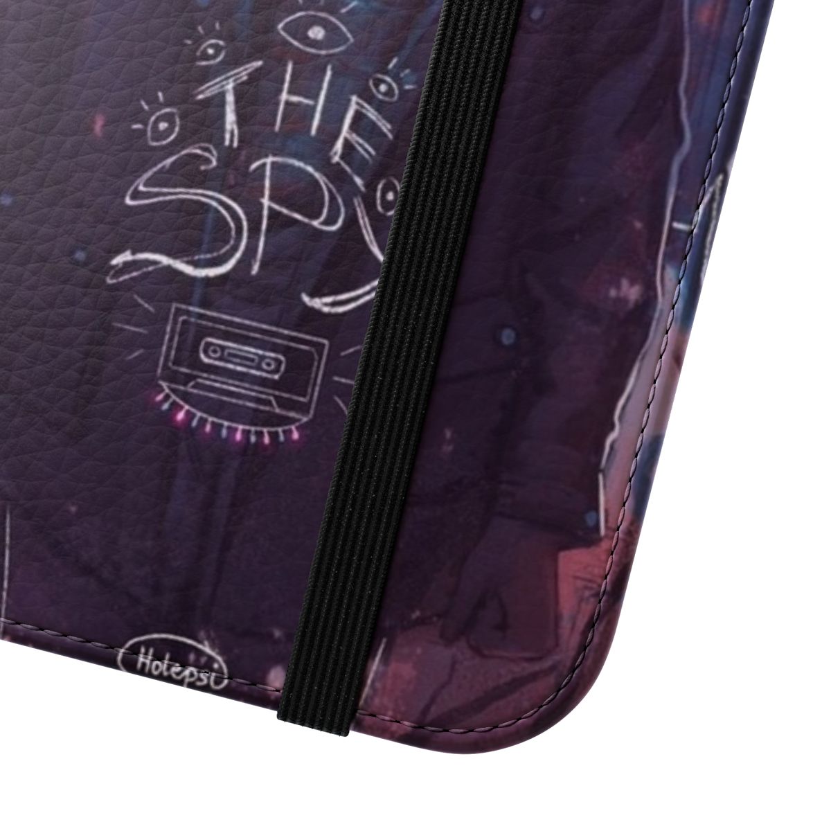 Stranger Things-themed flip cover phone case featuring the character Will Byers - Close Up