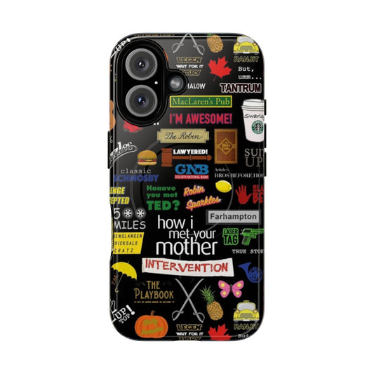 HIMYM-Inspired TV Show Collage Magnetic Tough Phone Case