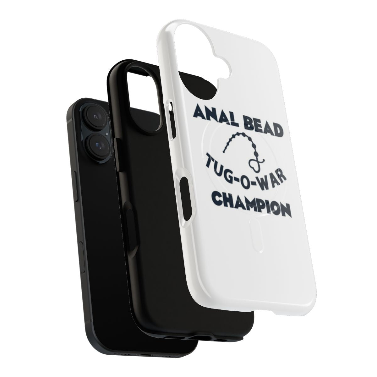 Rude and Magnetic Tough Phone Cases for Pranks and Jokes - Layers