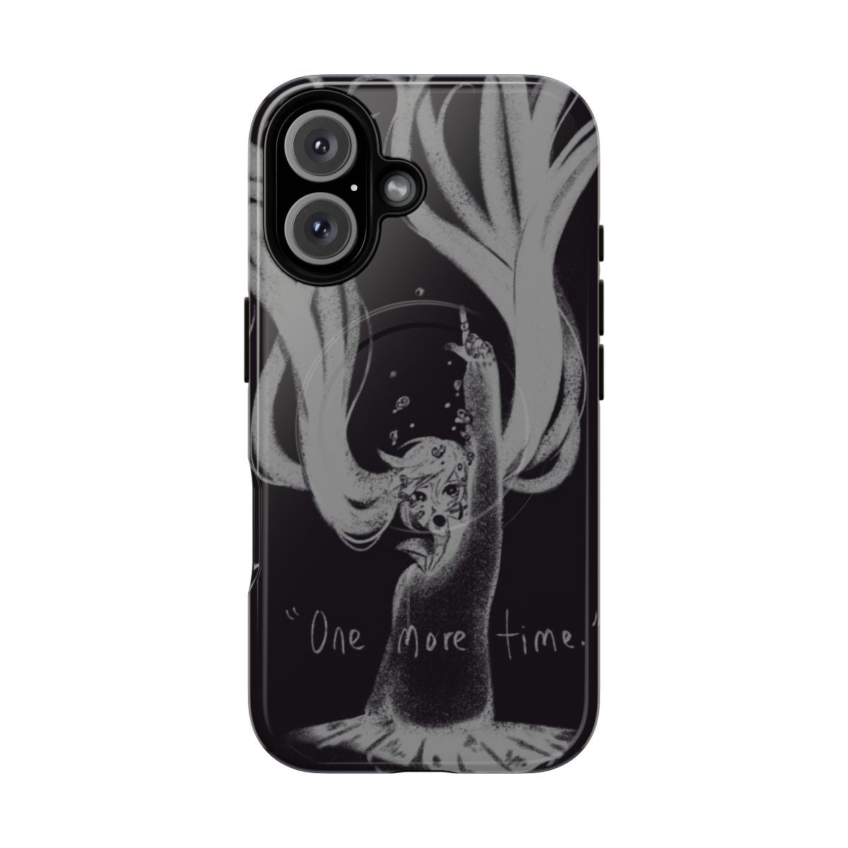 Magnetic tough phone case featuring the "Rolling Girl" design from the Vocaloid series