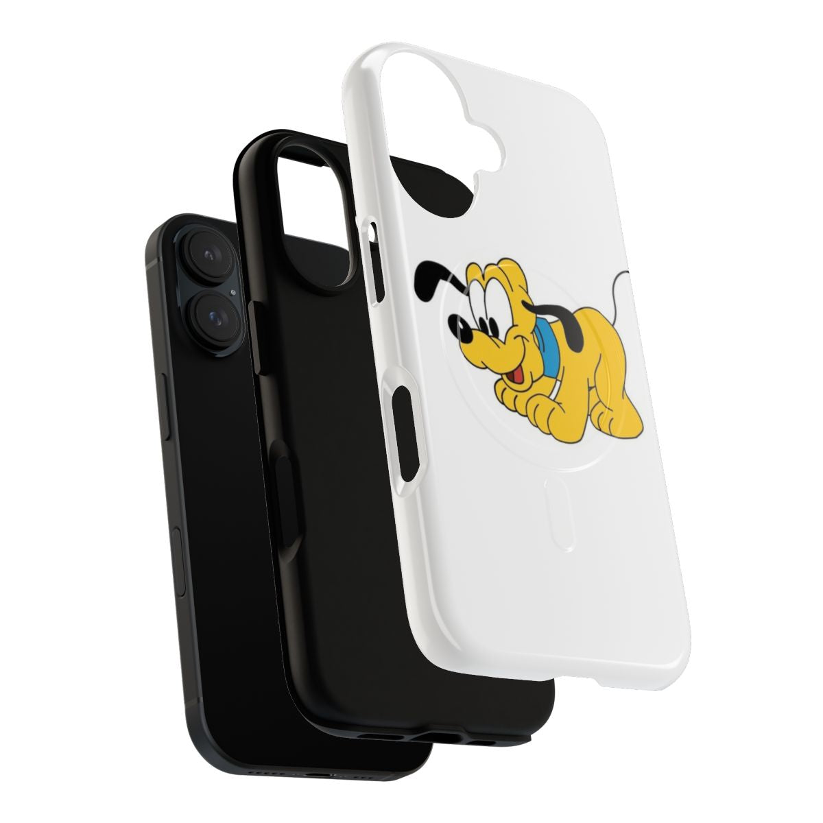 Disney's Pluto the dog on a magnetic tough phone case - Layers