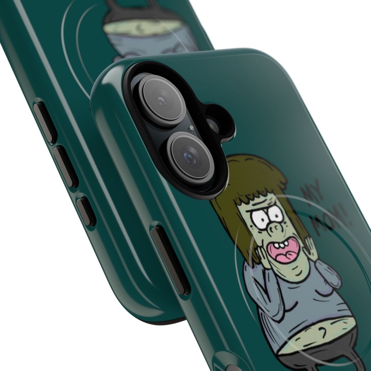 Tough phone case with Muscle Man from the animated series Regular Show - Detail