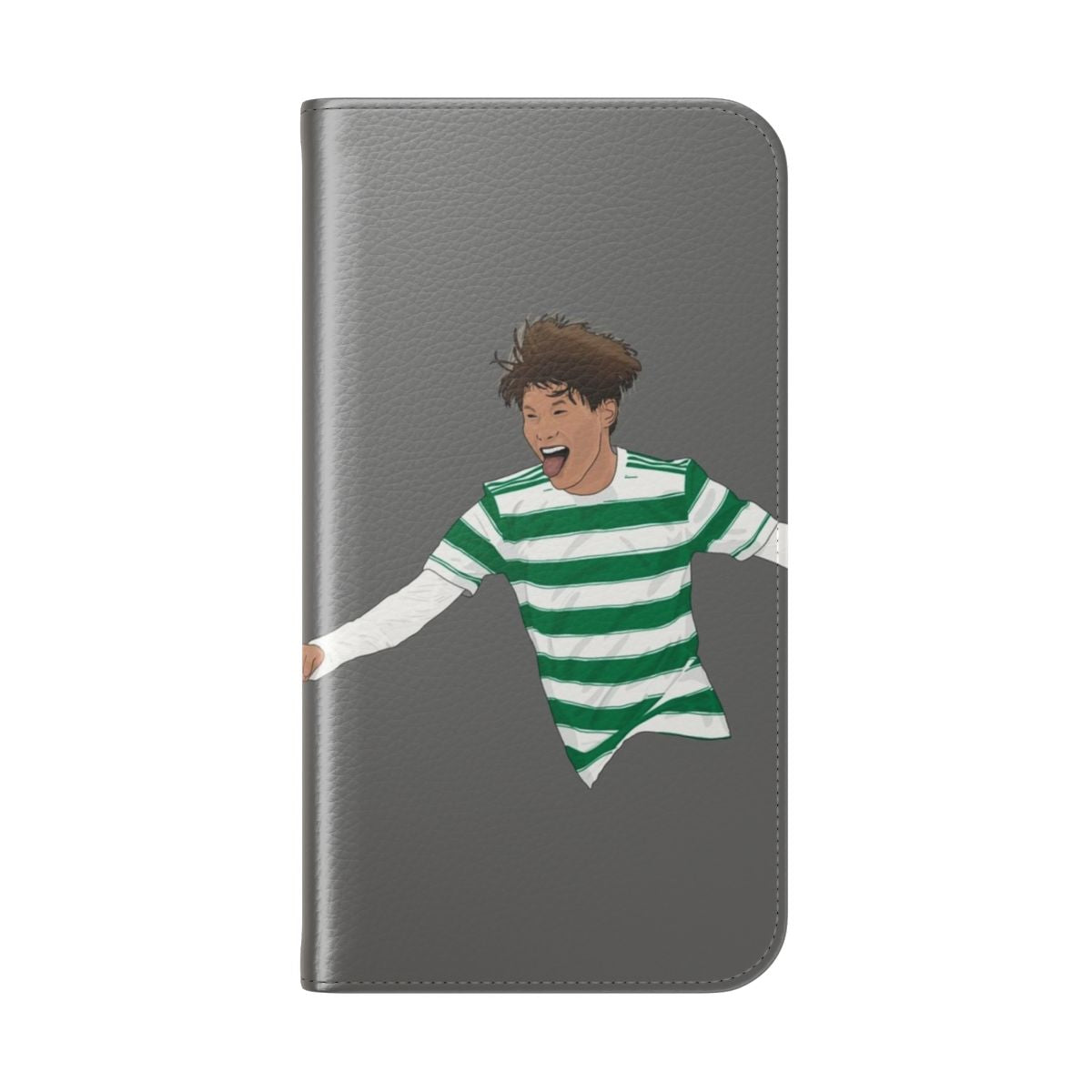 Kyogo Furuhashi Celtic FC Personalized Phone Case - Folded Back