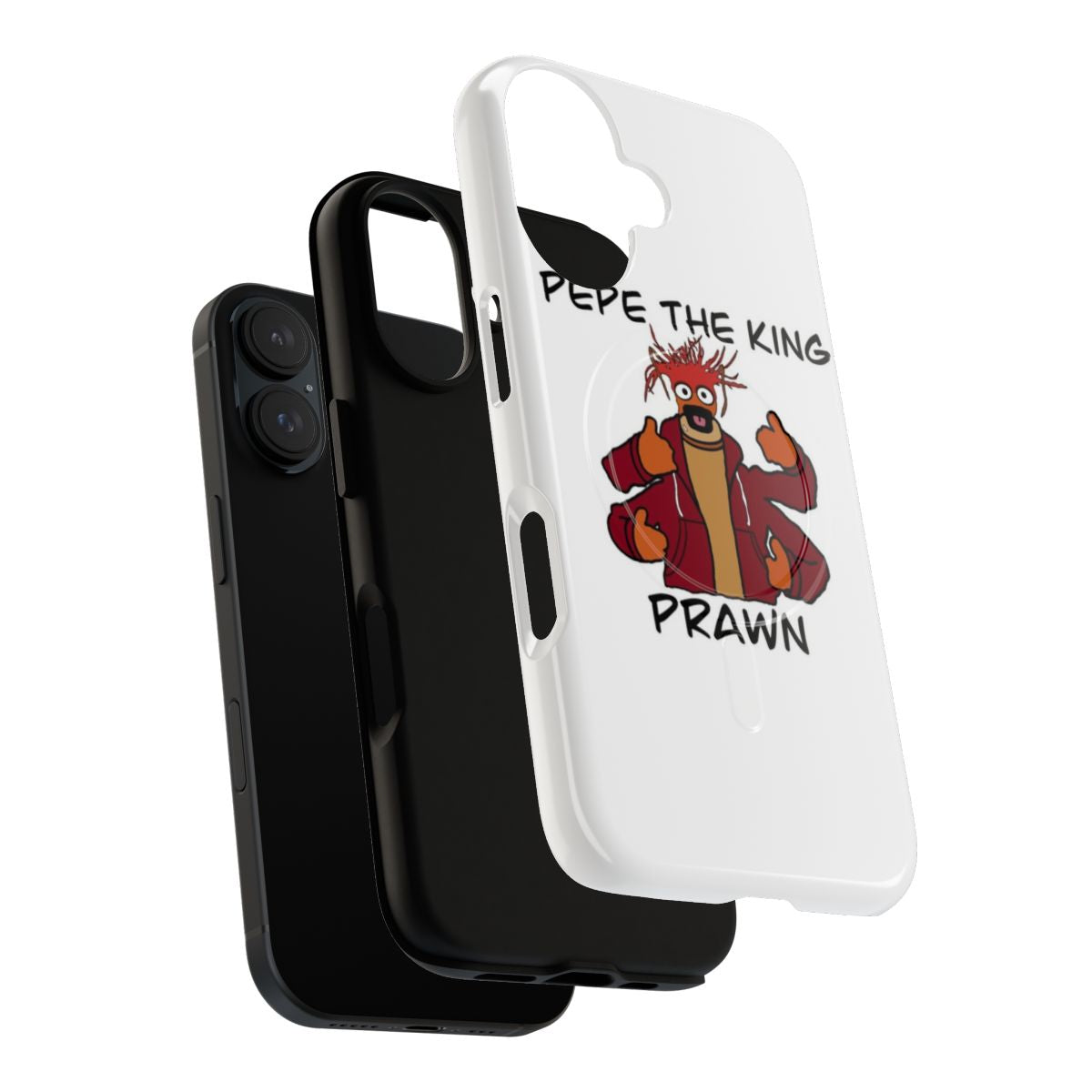 Pepe the King Prawn from The Muppets on a tough, magnetic phone case - Layers