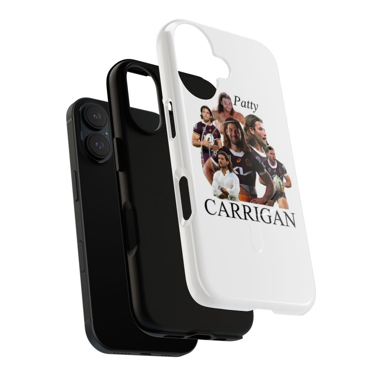 Patty Carrigan Broncos Collage Phone Case - Layers