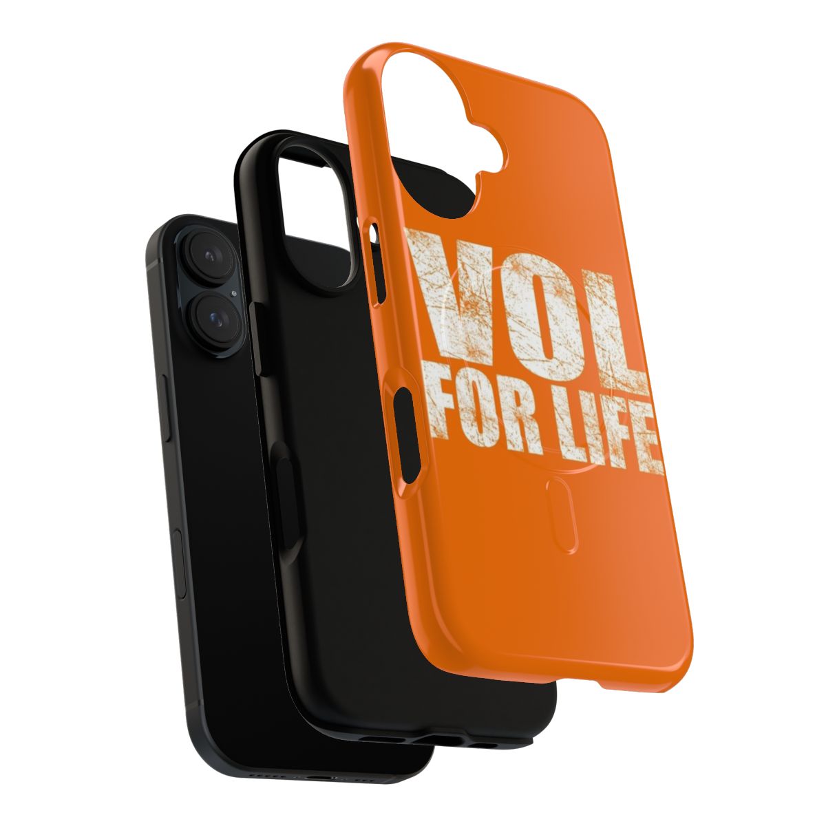 Magnetic tough phone case with Tennessee Volunteers graphics - Layers