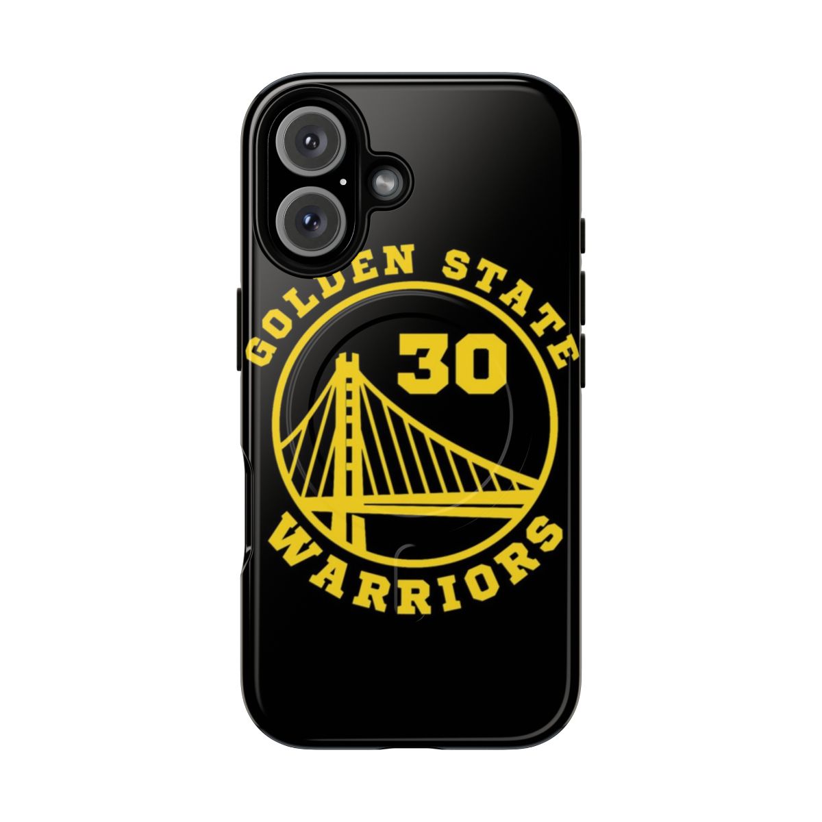 Magnetic tough phone case featuring a custom design for Stephen Curry fans