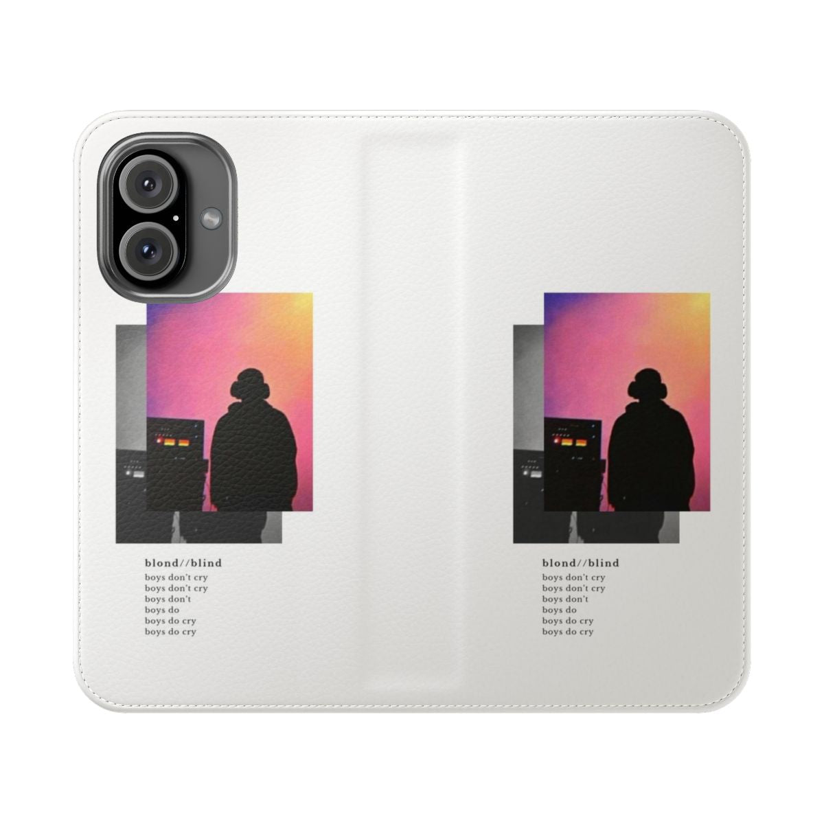 Frank Ocean-inspired Blond aesthetic phone case