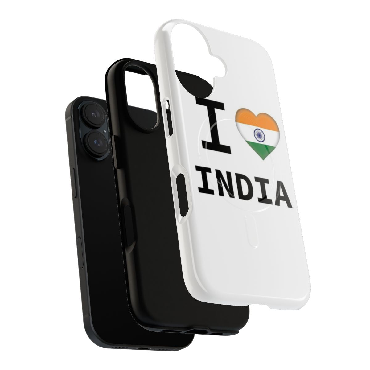 Magnetic phone case with an India design for patriotic customers - Layers