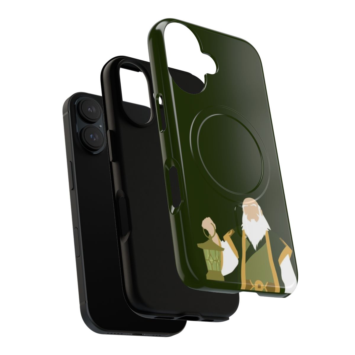 Magnetic tough phone case with avatar the last airbender jasmine dragon design - Layers