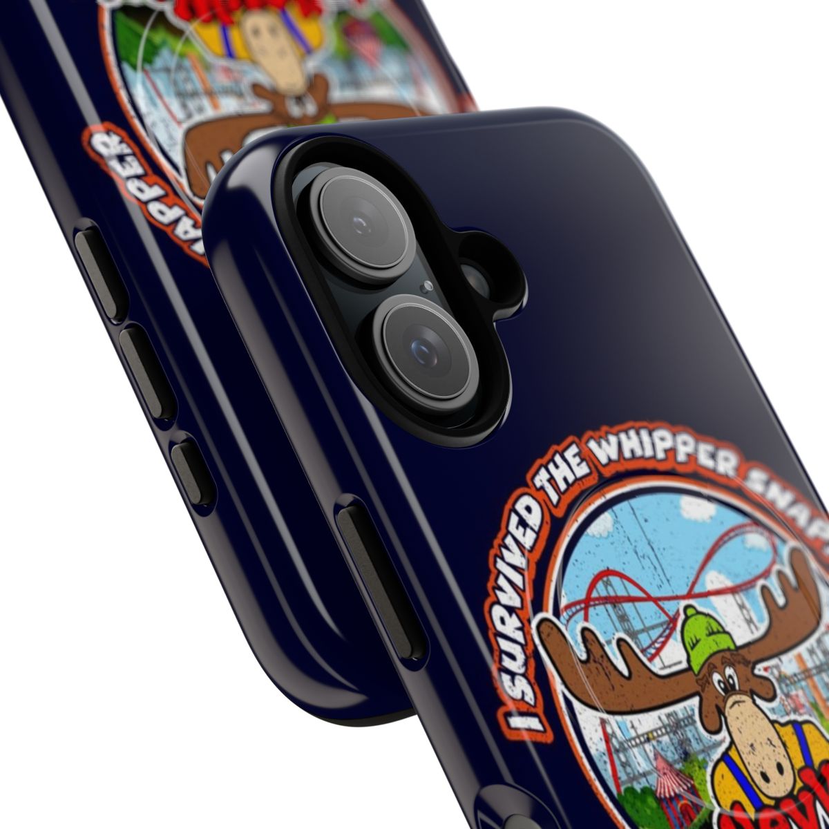 Tough phone case with Griswold family Christmas design - Detail