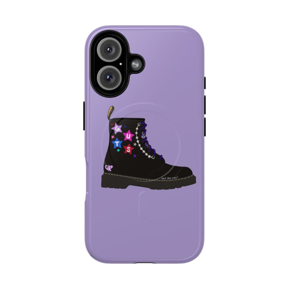 Olivia Rodrigo inspired phone case with a tough, durable design