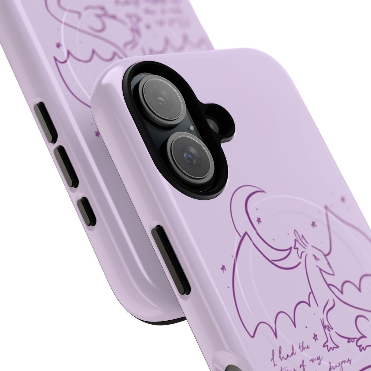 Magnetic tough phone case featuring artistic interpretation of Taylor Swift's music and imagery - Detail