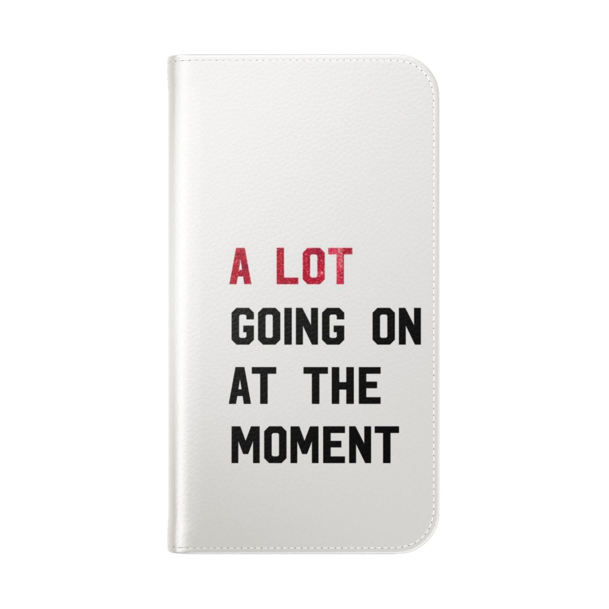 Customizable flip phone case featuring Taylor Swift's song lyrics and album imagery - Folded Back