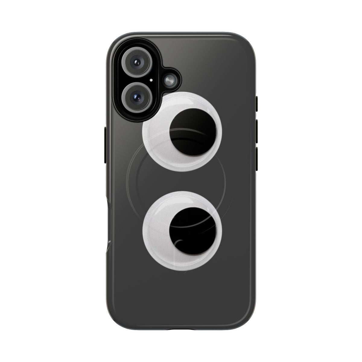 Googly eyes magnetic tough phone case