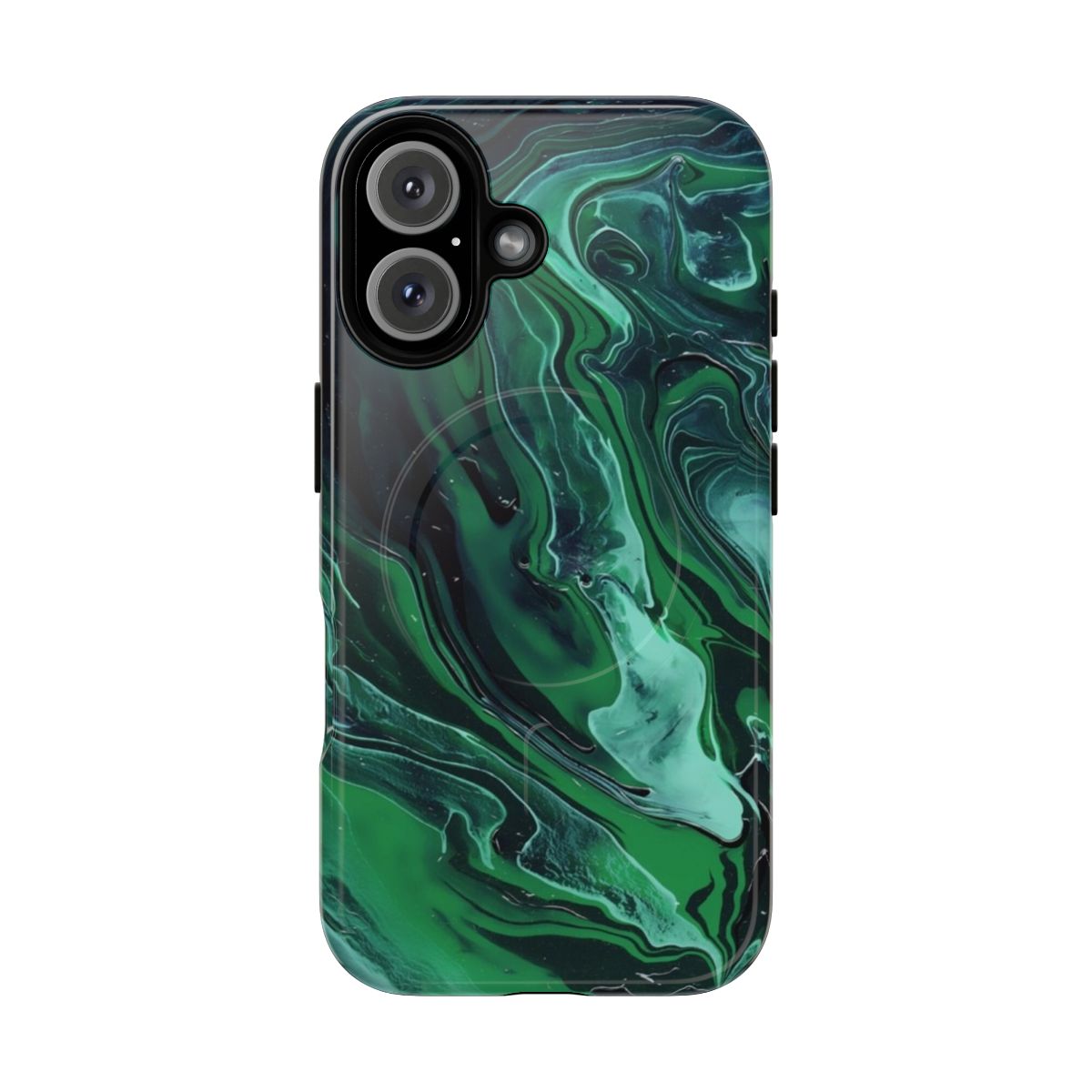 Nebula marble pattern phone case with a sleek, minimal design