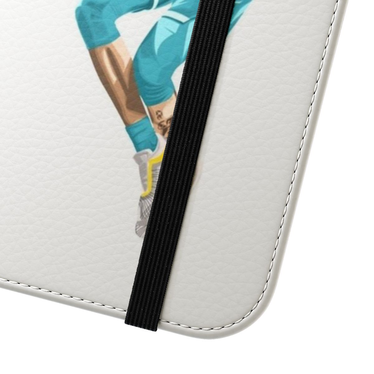 Lamelo Ball-inspired cartoon basketball phone case for Charlotte Hornets fans - Close Up