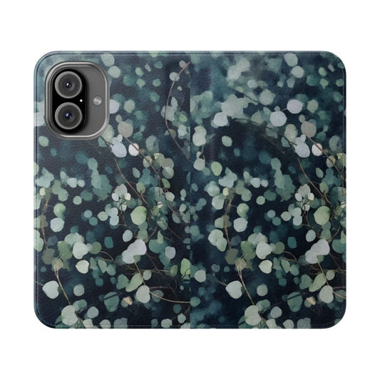 A colorful floral phone case with nature-inspired design