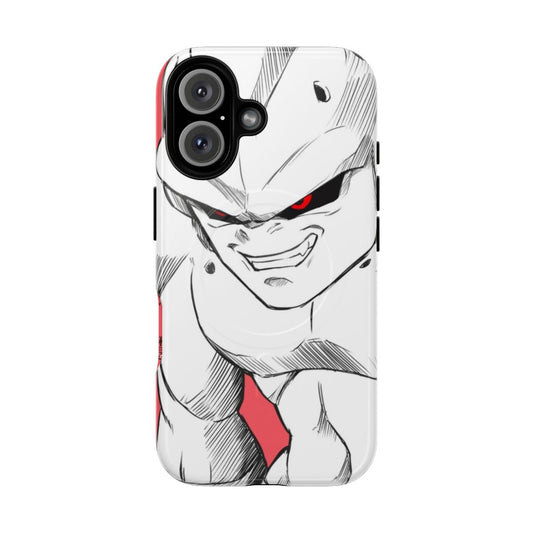 Detailed dragon ball inspired kid buu fanart design on a magnetic tough phone case