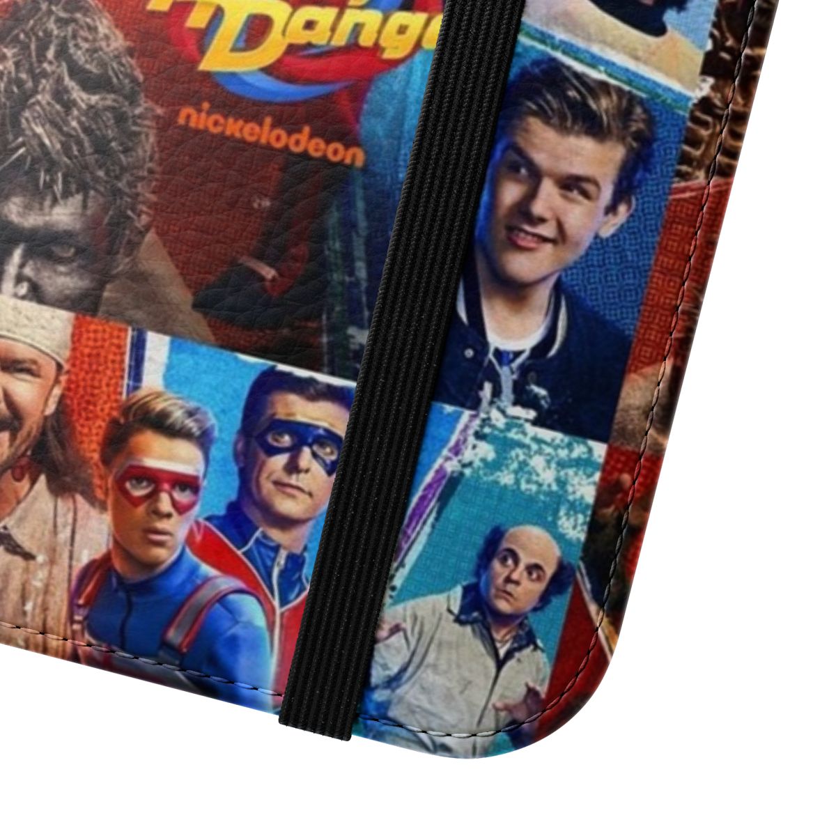 Henry Danger-inspired flip cover phone case for iPhone and Samsung - Close Up