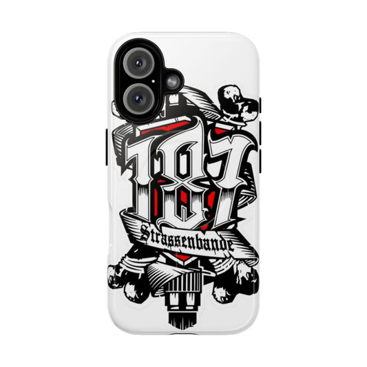 A tough, magnetic phone case with a hip hop design for Smokezz fans