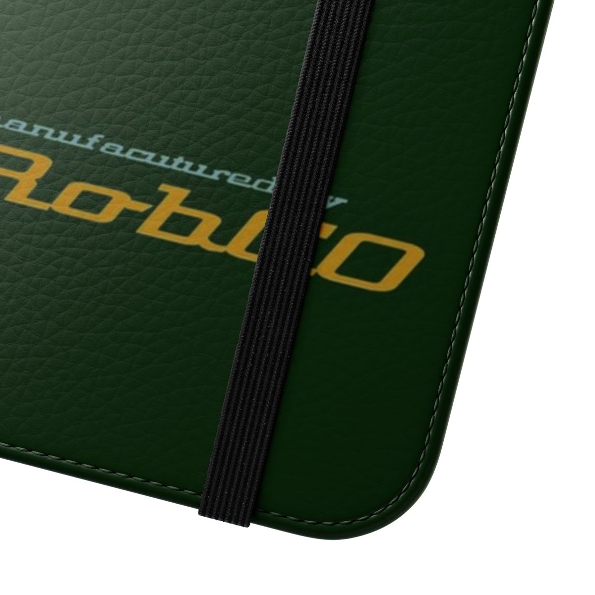 Fallout-inspired Robco flip cover phone case - Close Up