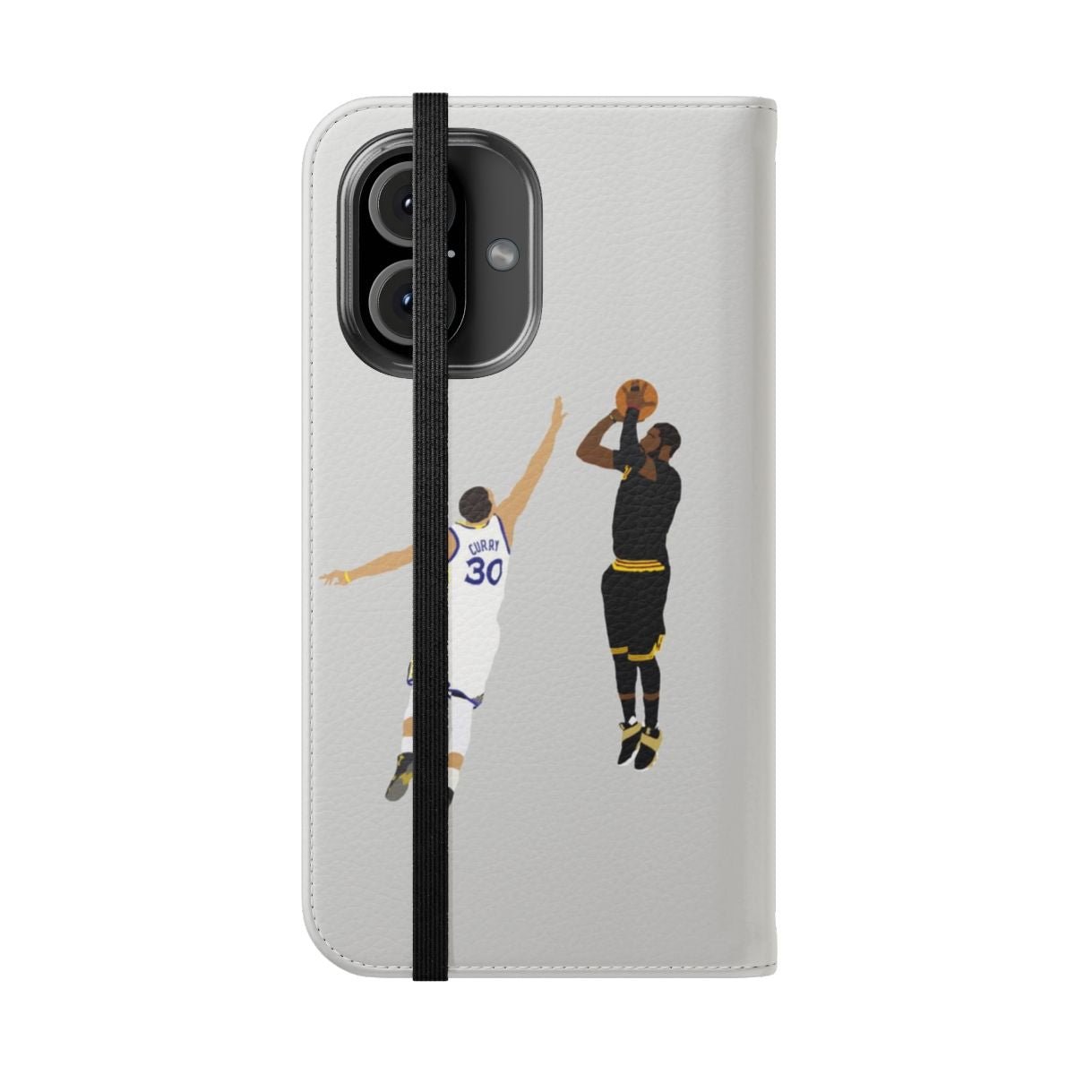 Kyrie Irving-Inspired Basketball Phone Case Cover - Folded Front