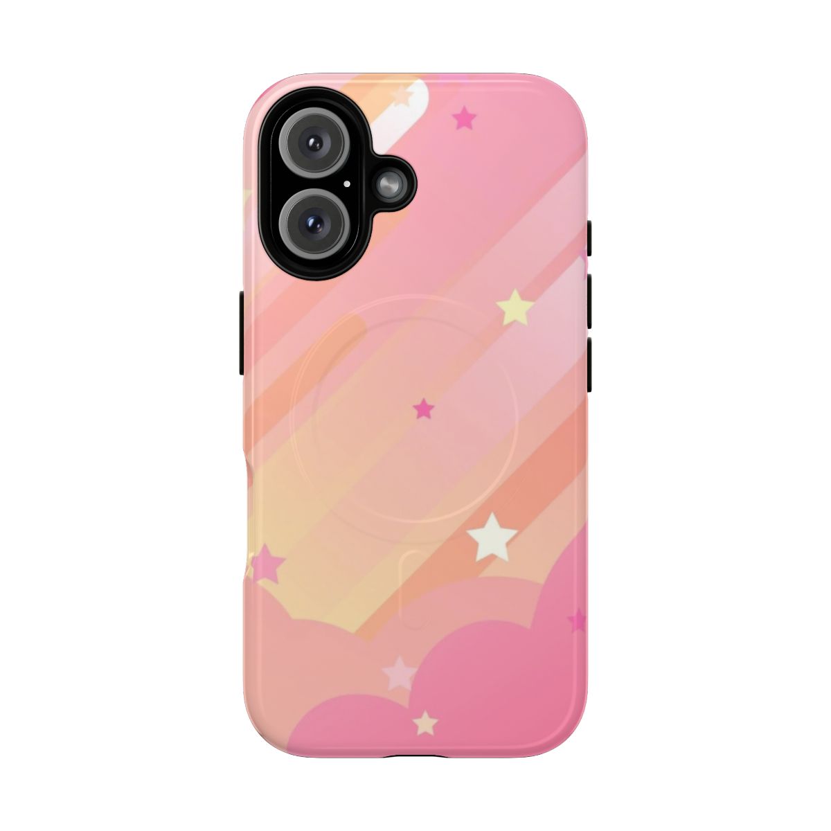 Steven Universe-inspired clouds magnetic tough phone case