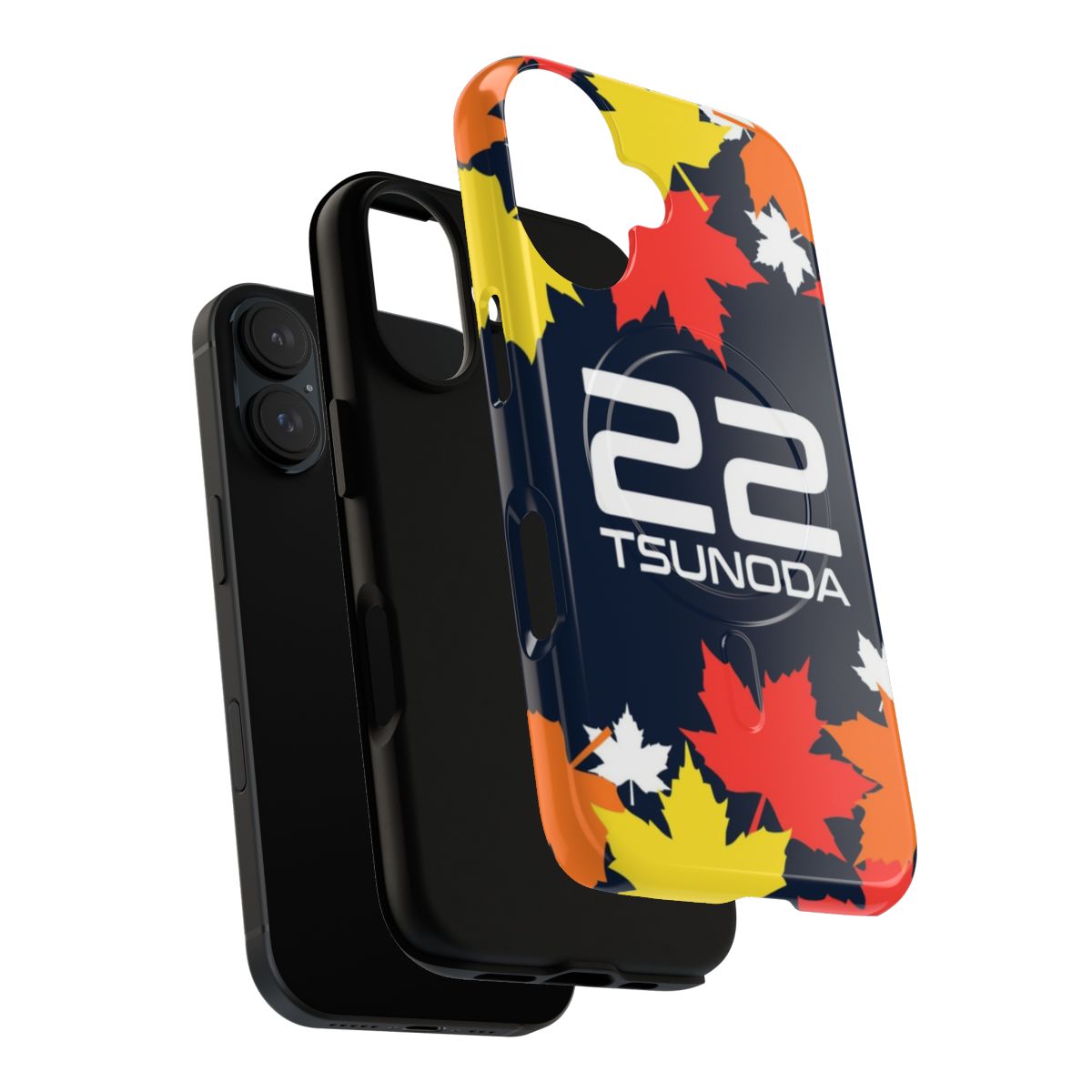 Yuki Tsunoda F1 2024 Magnetic Tough Phone Case - Layers