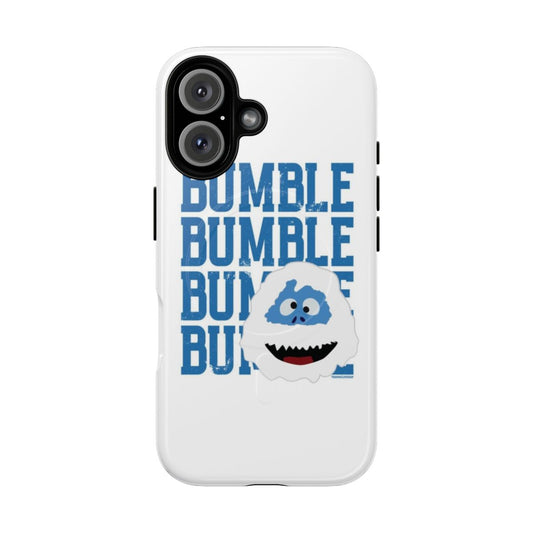 Classic Christmas Abominable Snowman Magnetic Tough Phone Case design