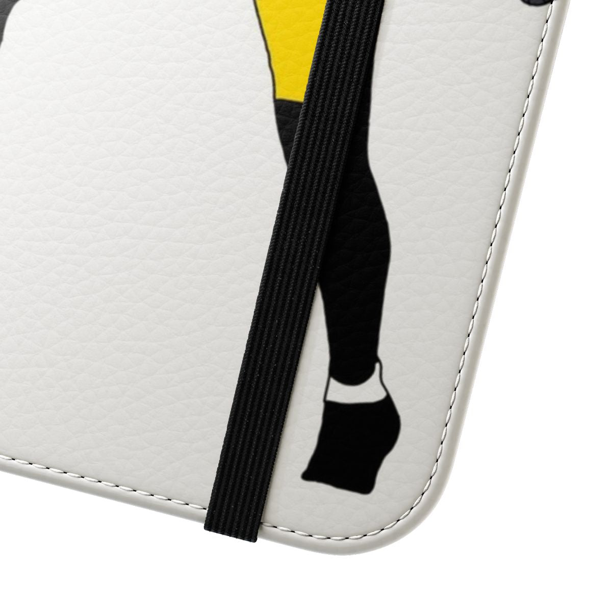 Pittsburgh Steelers TJ Watt Flip Cover Phone Case - Close Up