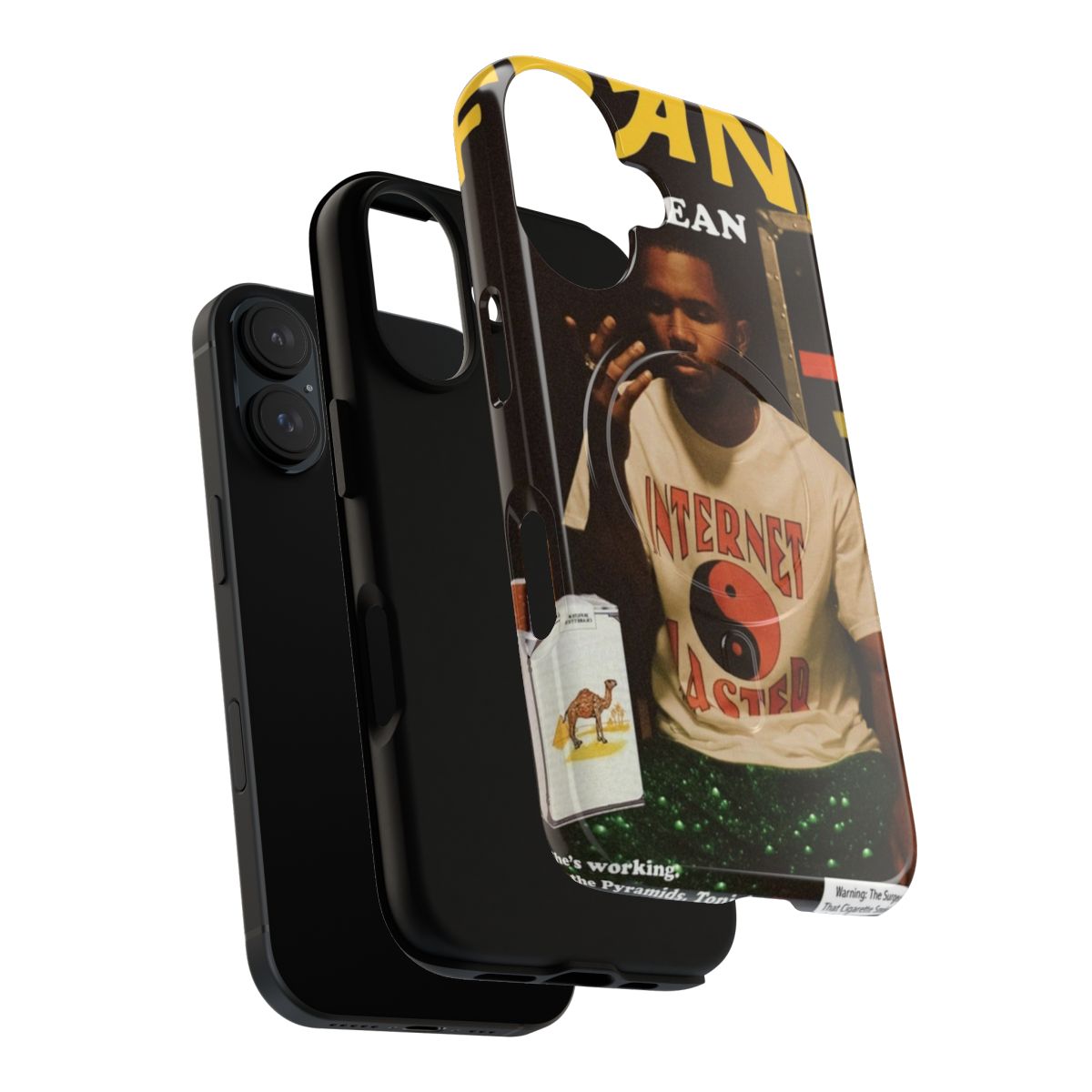 Premium tough phone case with Frank Ocean inspired design - Layers