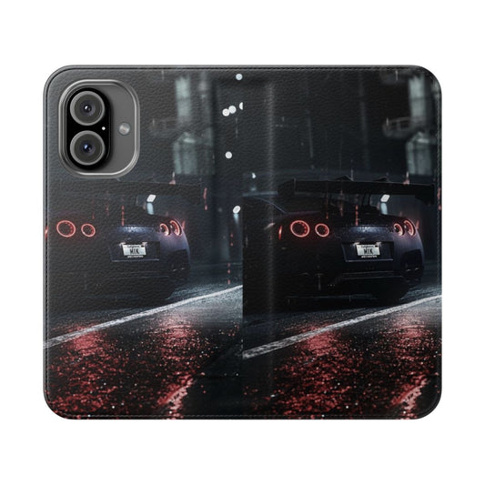 Nissan GTR inspired phone case with a sleek, fade design