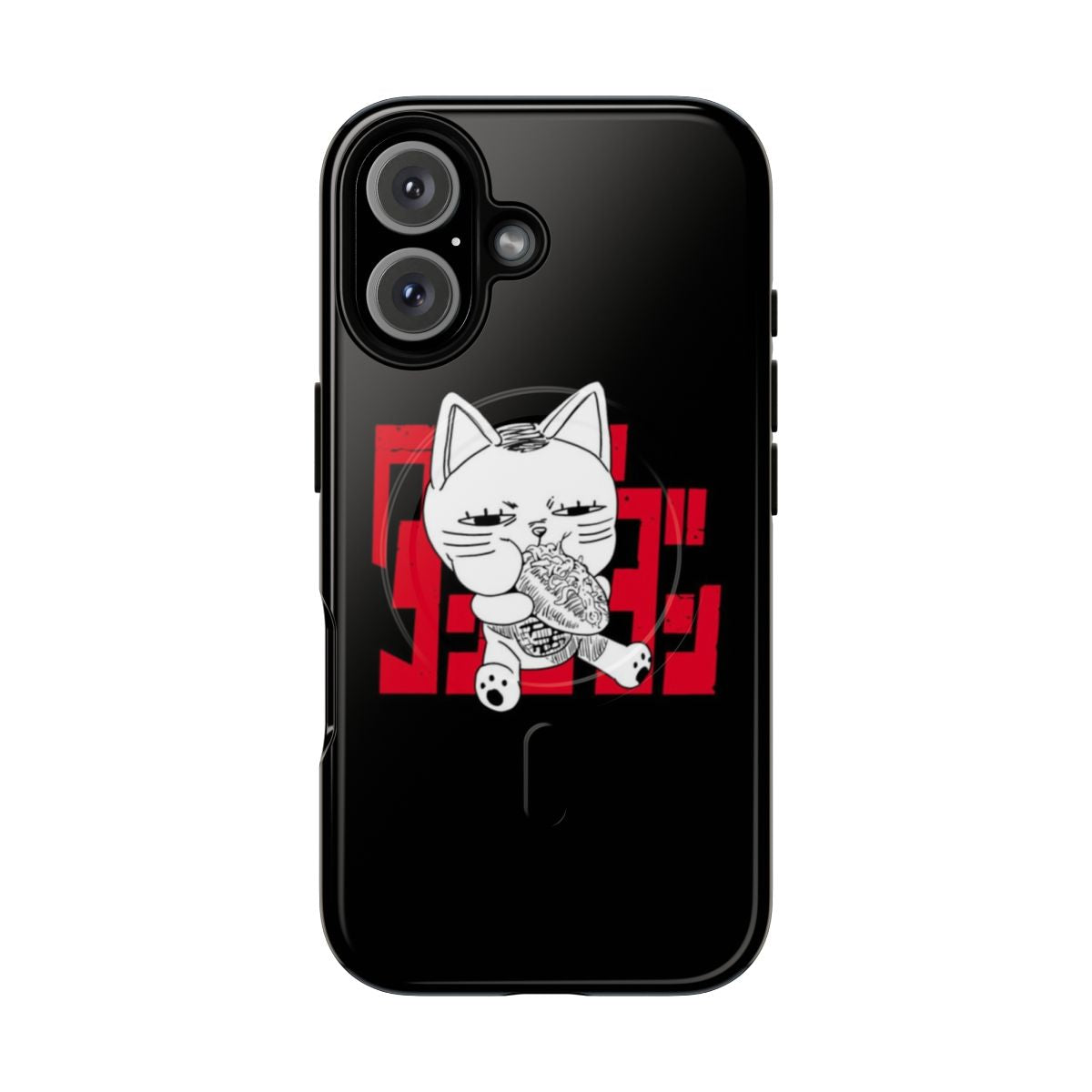 Dandadan-themed magnetic tough phone case featuring turbo granny design